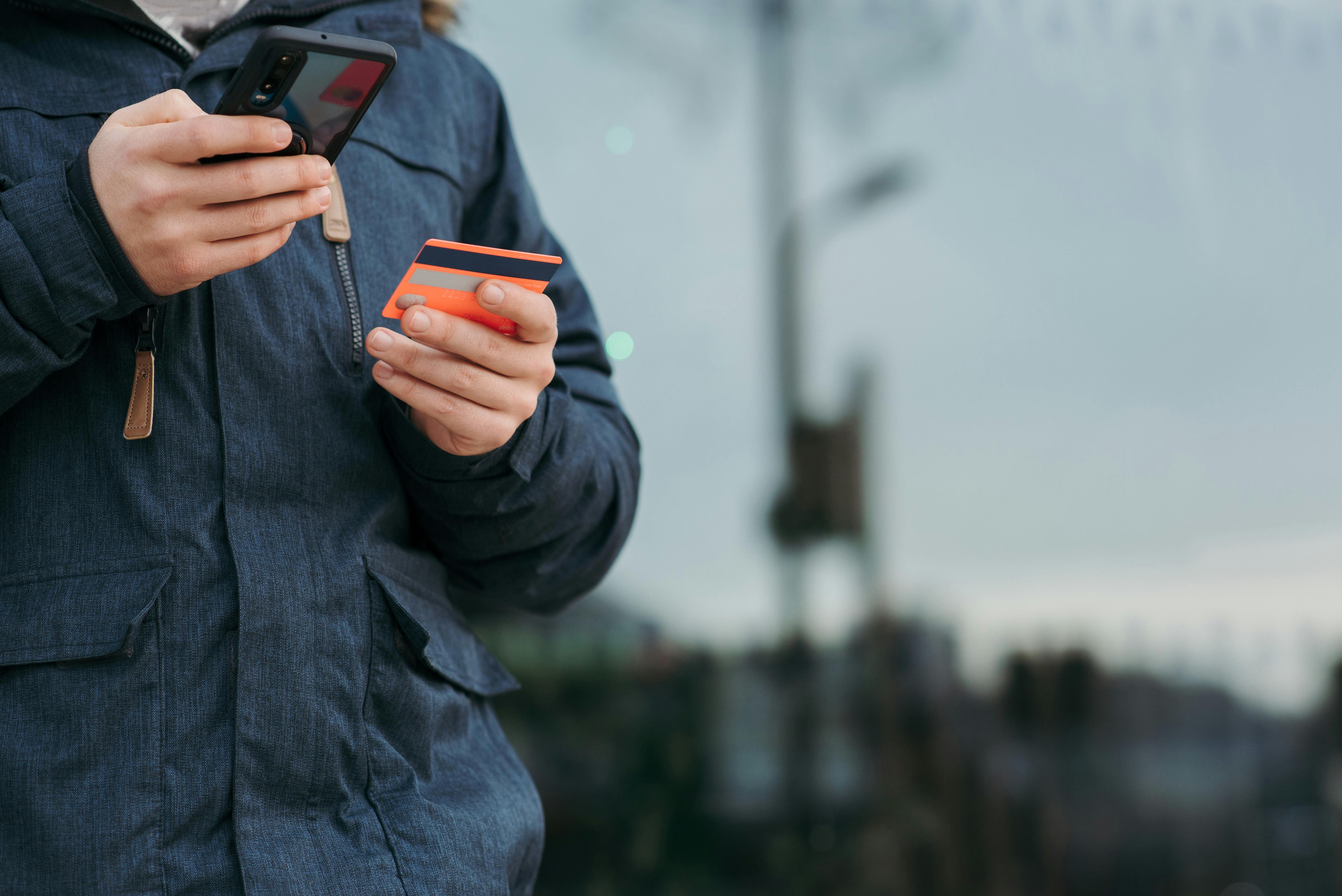 close up of man on mobile phone